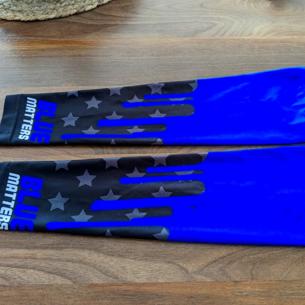 "Blue Matters" starship sports sleeves